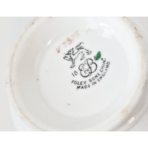Tea Cup and Saucer Vintage Teacup and Saucer Foley Bone China Chelsea Bird - Picture 6 of 7